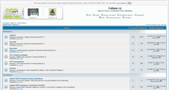Desktop Screenshot of cubase.cz